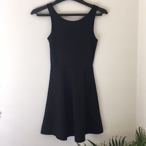 Simple black dress